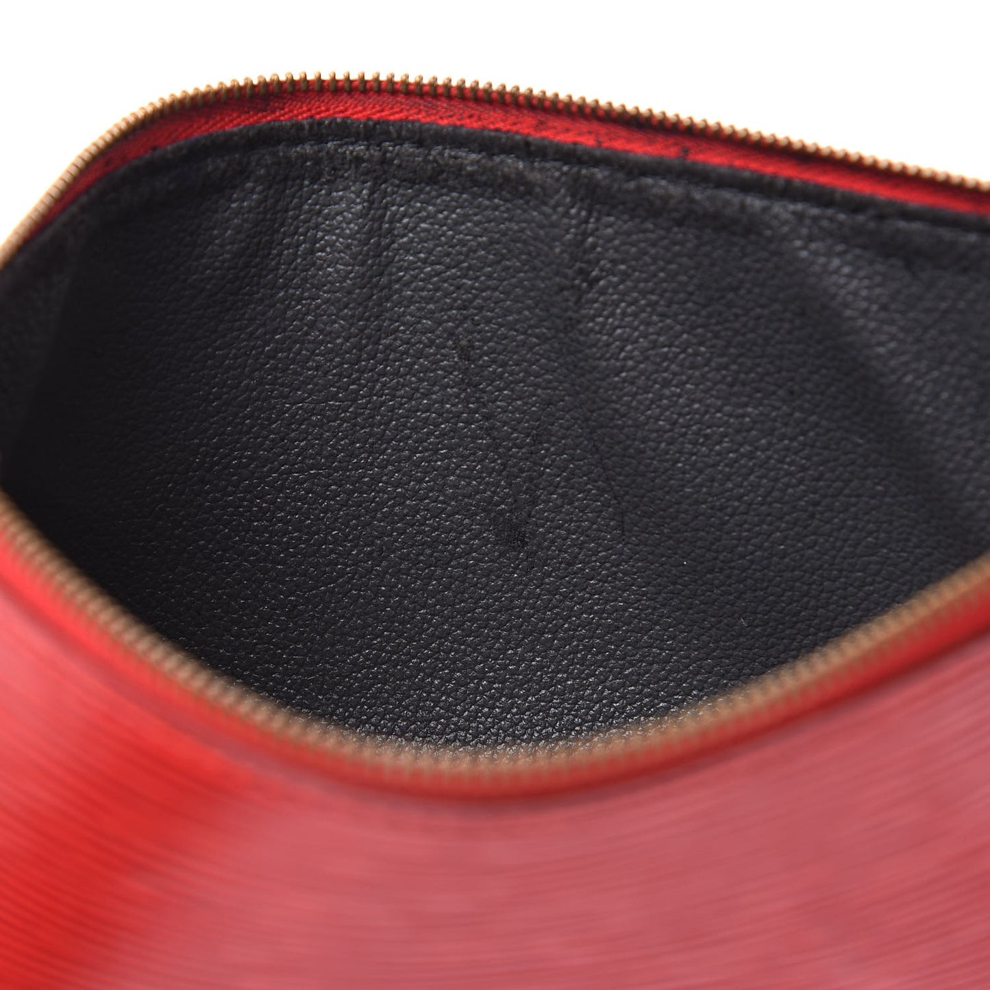 Epi Pochette Accessories 24 Castillan Red