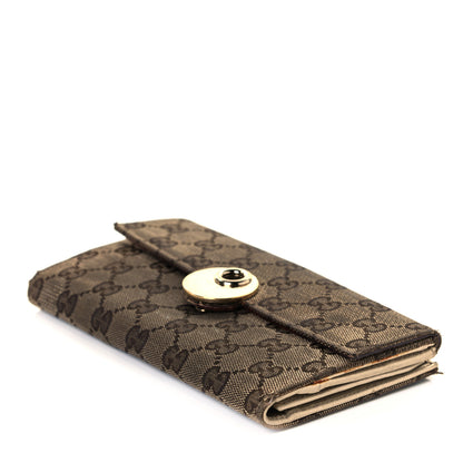 Gucci Monogram Eclipse Continental Wallet Off White 5 of 11