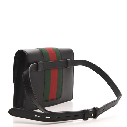 Gucci Calfskin Sylvie Belt Bag 95 38 Black 3 of 10