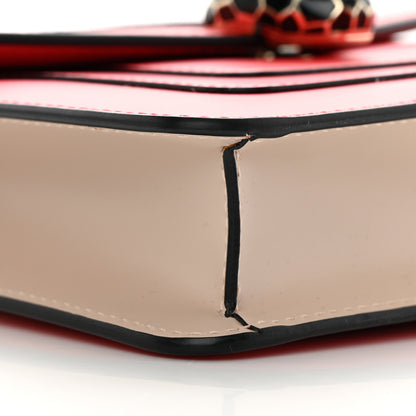 Bulgari Calfskin Serpenti Forever Crossbody Bag Red Milky Opal 9 of 12