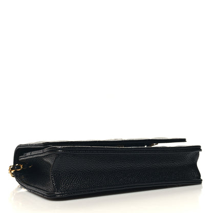 Chanel Caviar Quilted Wallet on Chain WOC Black 4 of 12