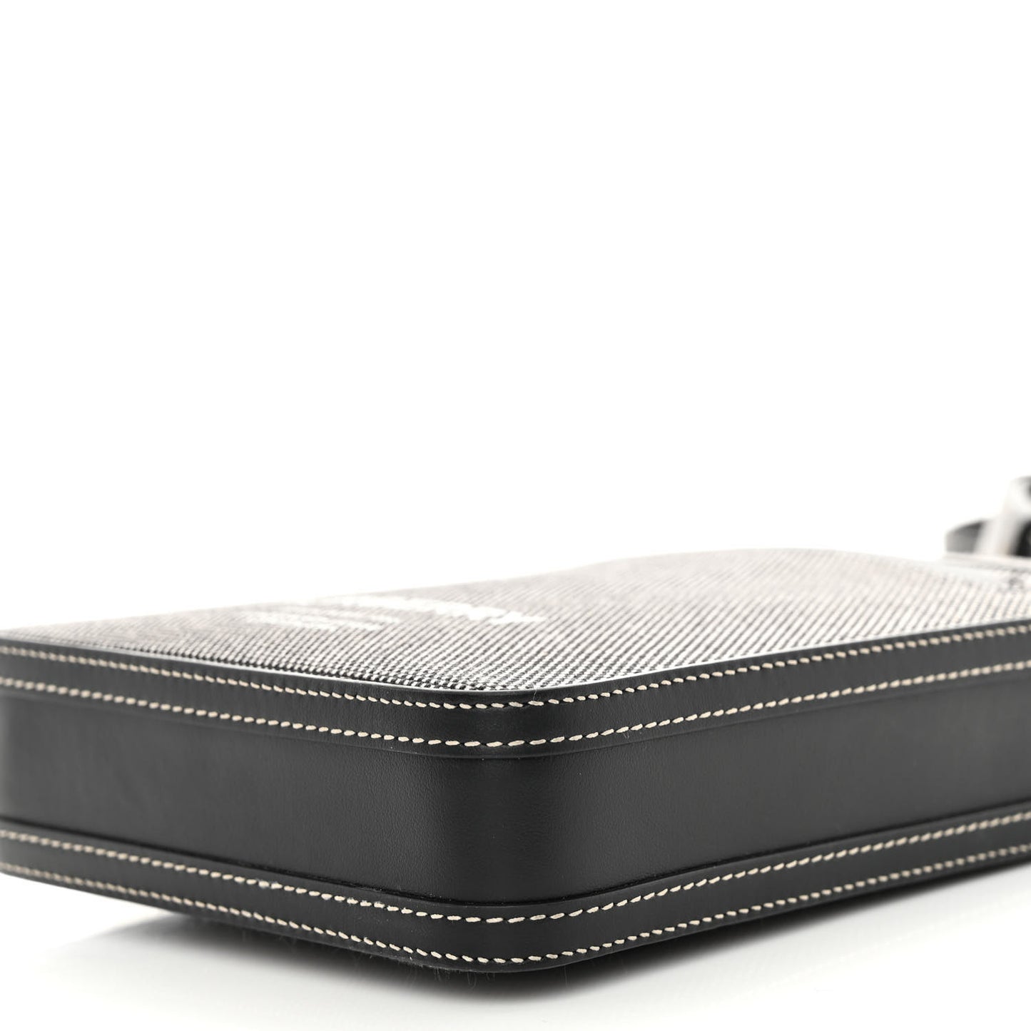 Canvas Horseferry Print Olympia Crossbody Black