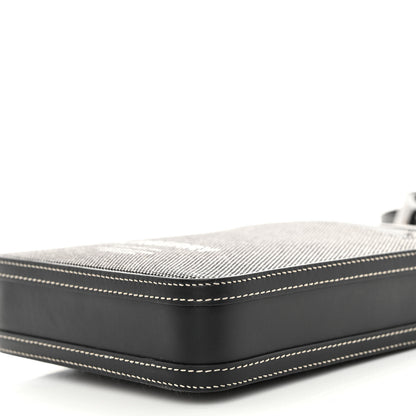 Burberry Canvas Horseferry Print Olympia Crossbody Black 9 of 10