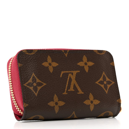 Louis Vuitton Monogram Zippy Multicartes Fuchsia 3 of 7