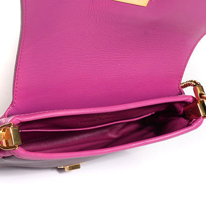 Louis Vuitton Cuir Art Deco Trapeze Prune Cyclamen 5 of 7