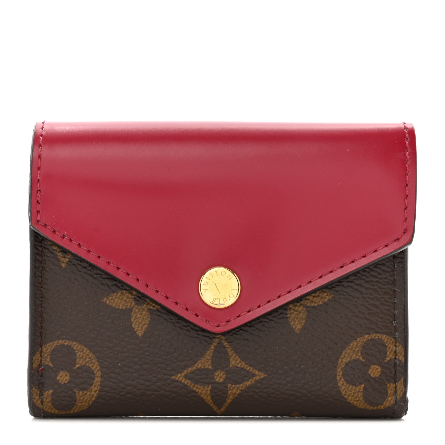 Louis Vuitton Monogram Zoe Wallet Fuchsia 1 of 9