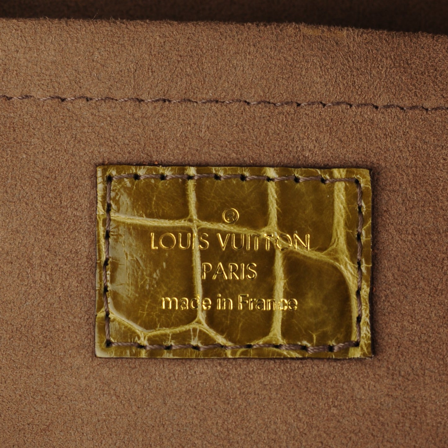 Monogram Python Alligator Monogramissime Exotic Shopper GM Vert
