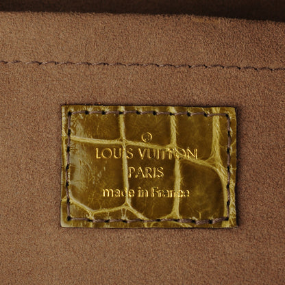 Louis Vuitton Monogram Python Alligator Monogramissime Exotic Shopper GM Vert 6 of 7