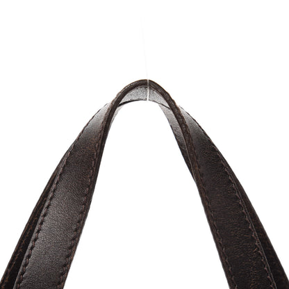 Fendi Zucchino Vitello Shoulder Bag Testa di Moro Beige 12 of 13