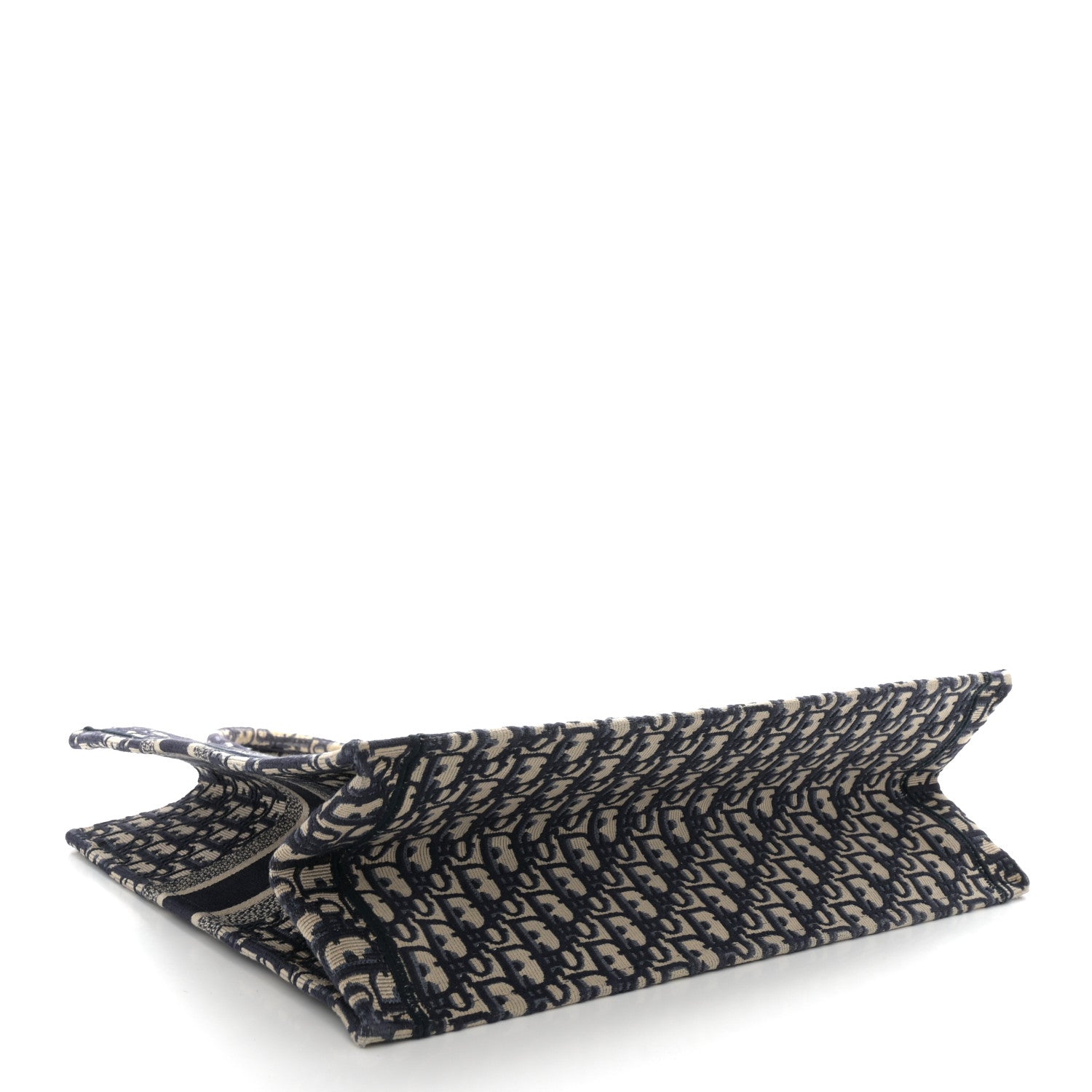 Christian Dior Oblique Large Book Tote Blue Multicolor 4 of 12