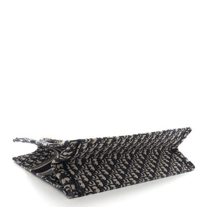 Christian Dior Oblique Large Book Tote Blue Multicolor 4 of 12