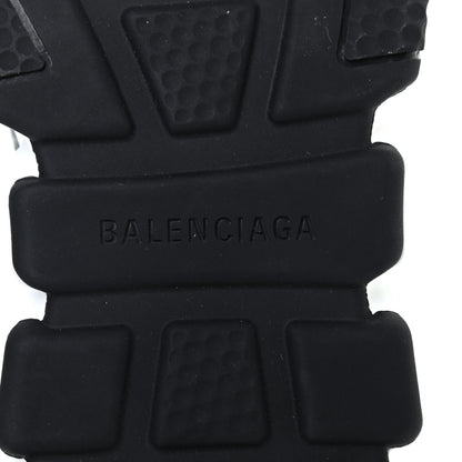 Balenciaga Sweatshirt Knit Bi-Color Sole Womens Speed Sneakers 38 Grey White Black 6 of 8