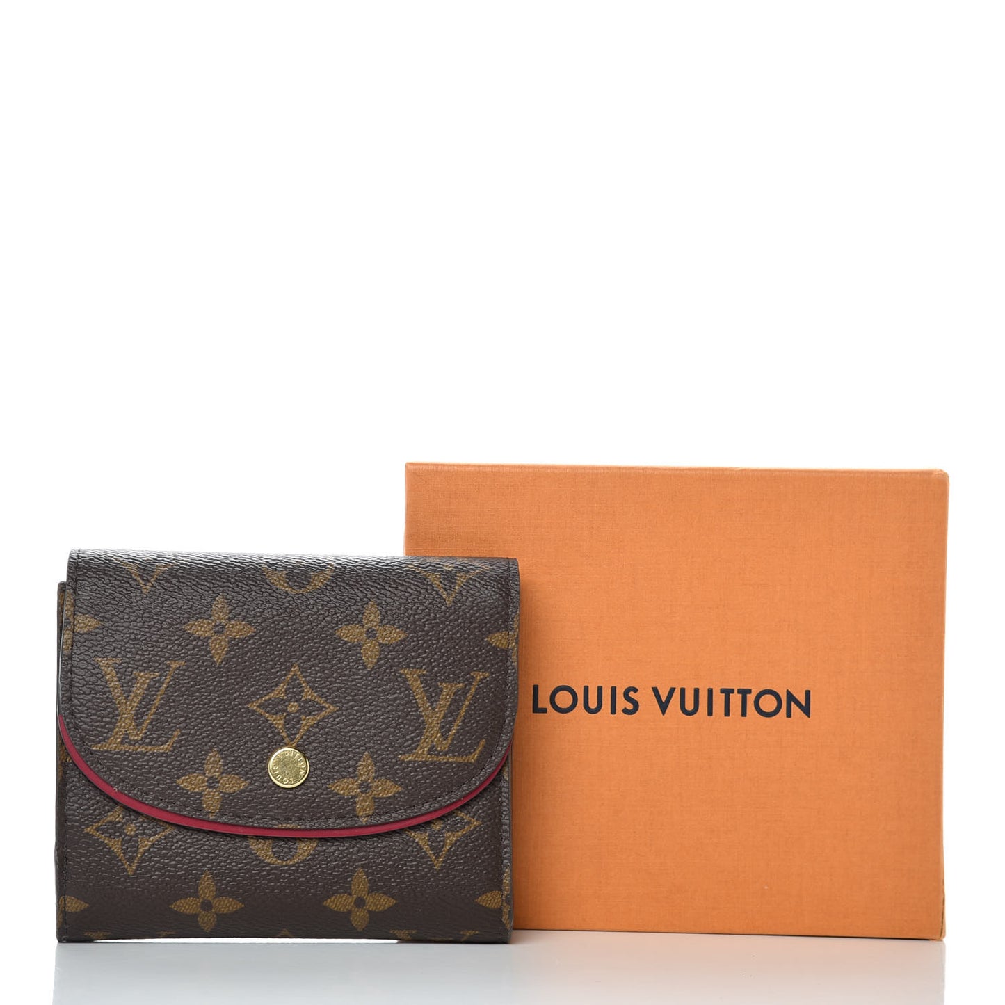 Monogram Ariane Compact Wallet Fuchsia