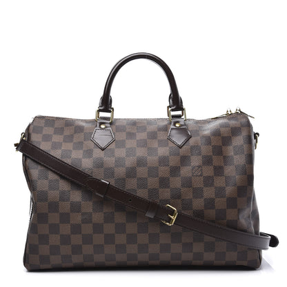 Louis Vuitton Damier Ebene Speedy Bandouliere 35 1 of 12