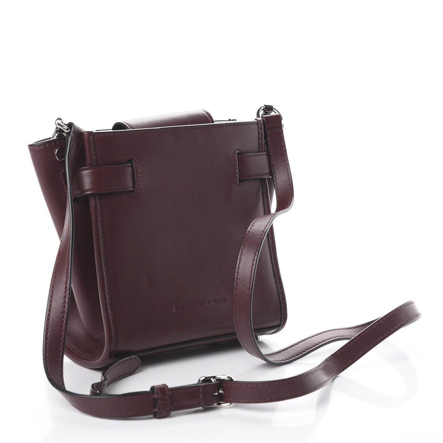 Calfskin Mini Attica Chain Crossbody Beet