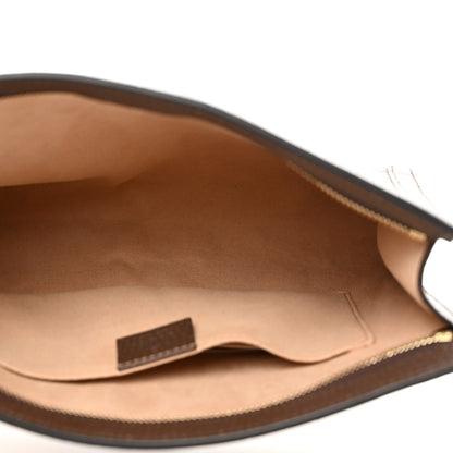Gucci GG Supreme Monogram Web Ophidia Pouch Brown 5 of 9