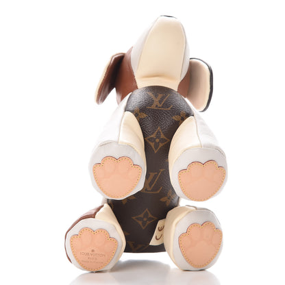 Louis Vuitton Calfskin Monogram Doudou Oscar Dog Beige 6 of 8