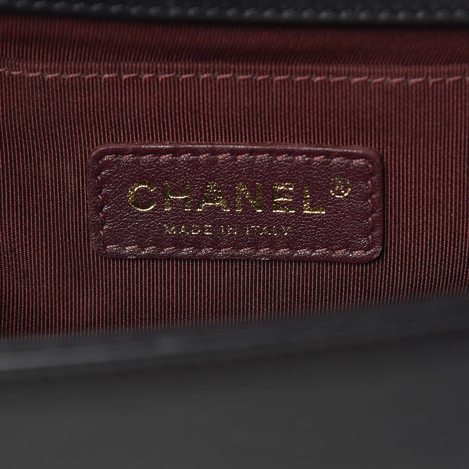 Chanel Caviar Suede Calfskin Chevron Medium Boy Flap Black 11 of 16