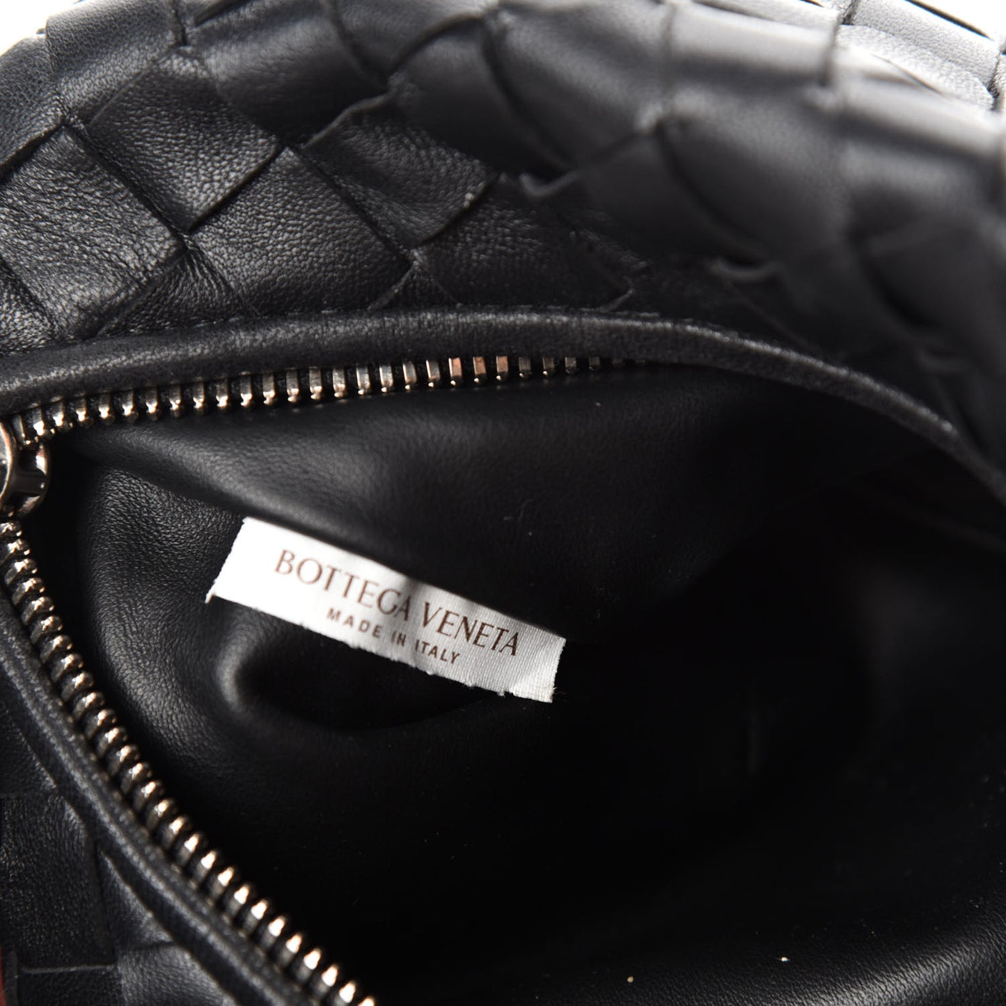 Nappa Intrecciato Mini Jodie Black
