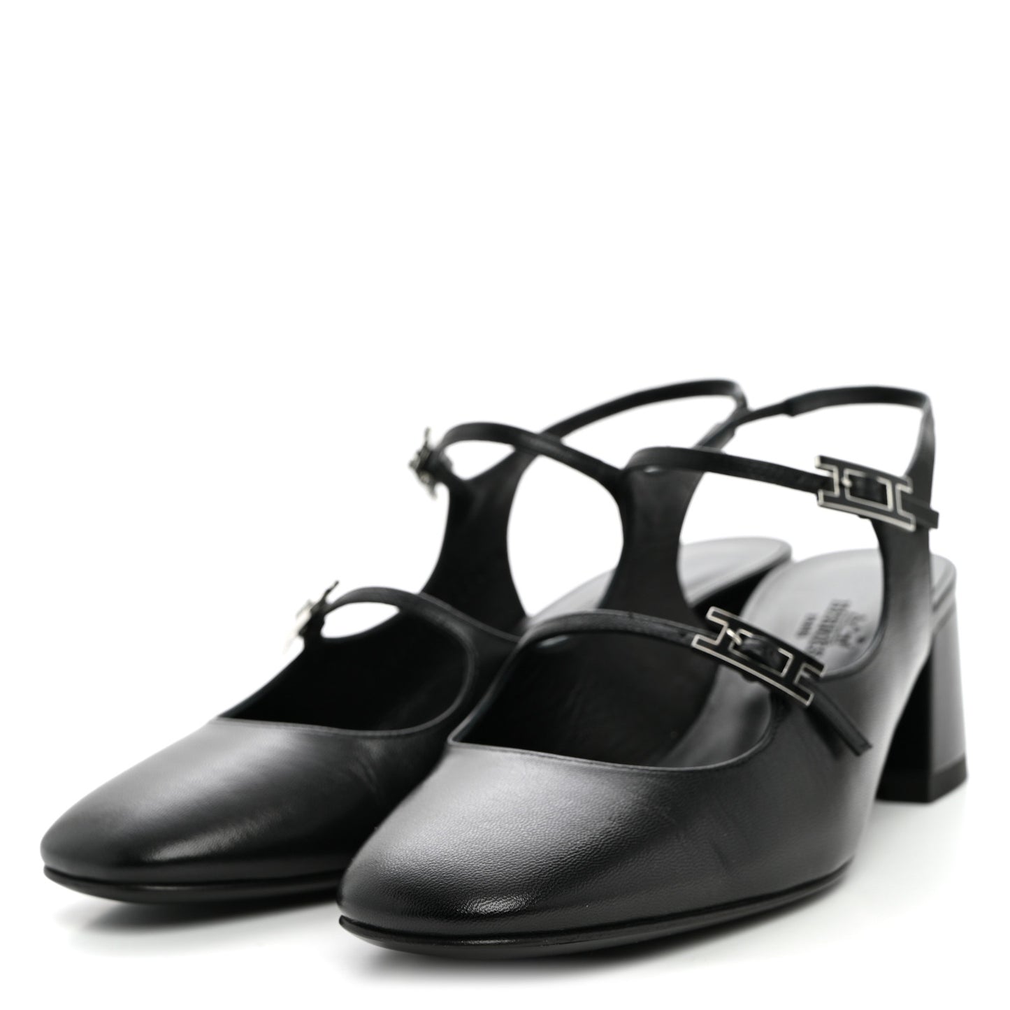 Goatskin Jackie 50 Pumps 37 Black