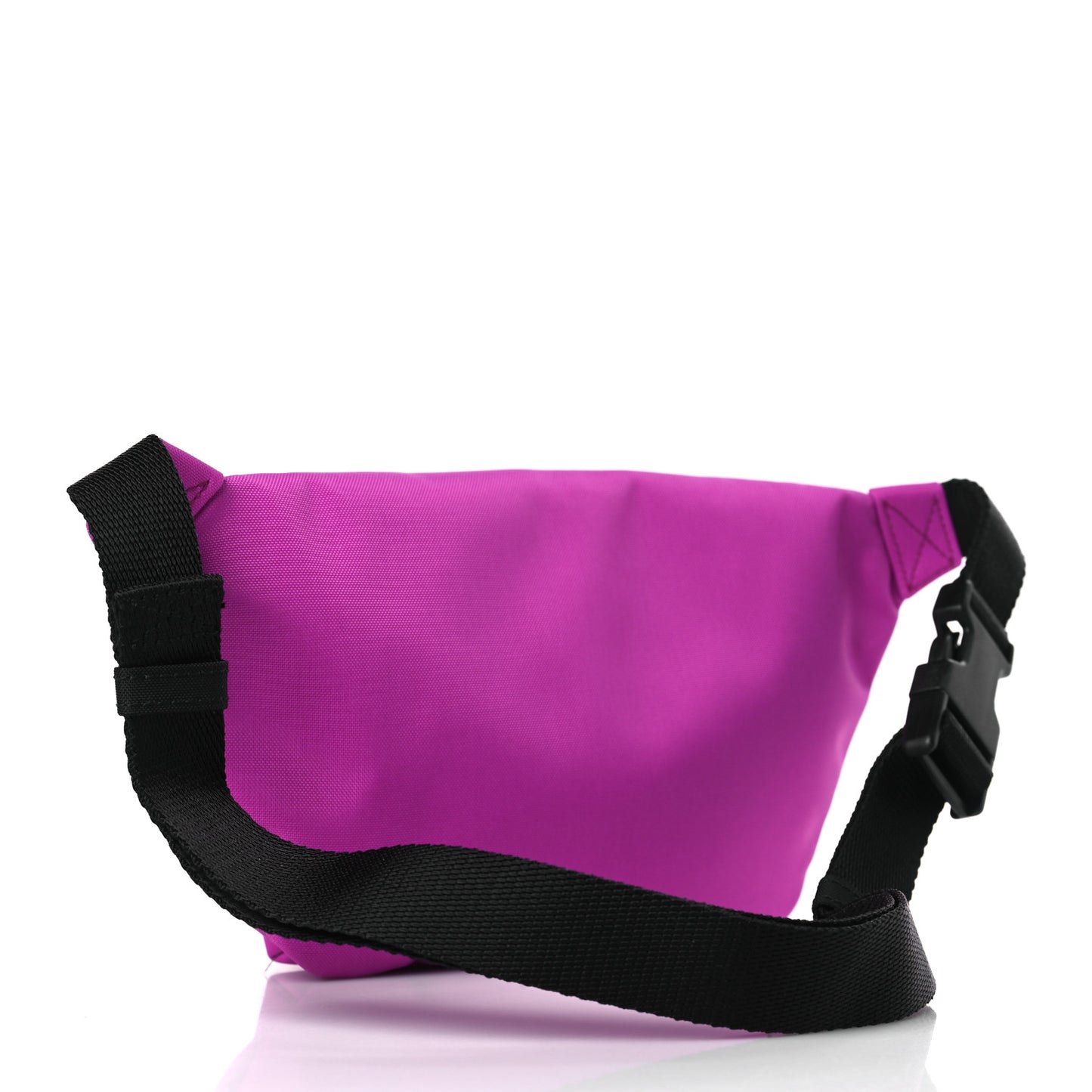Sport Nylon Logo Embroidered Small Wheel Beltpack Fuchsia Black