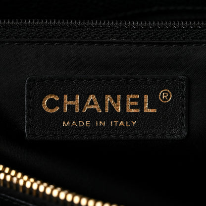 Chanel Caviar Quilted Grand Shopping Tote GST Black 6 of 11