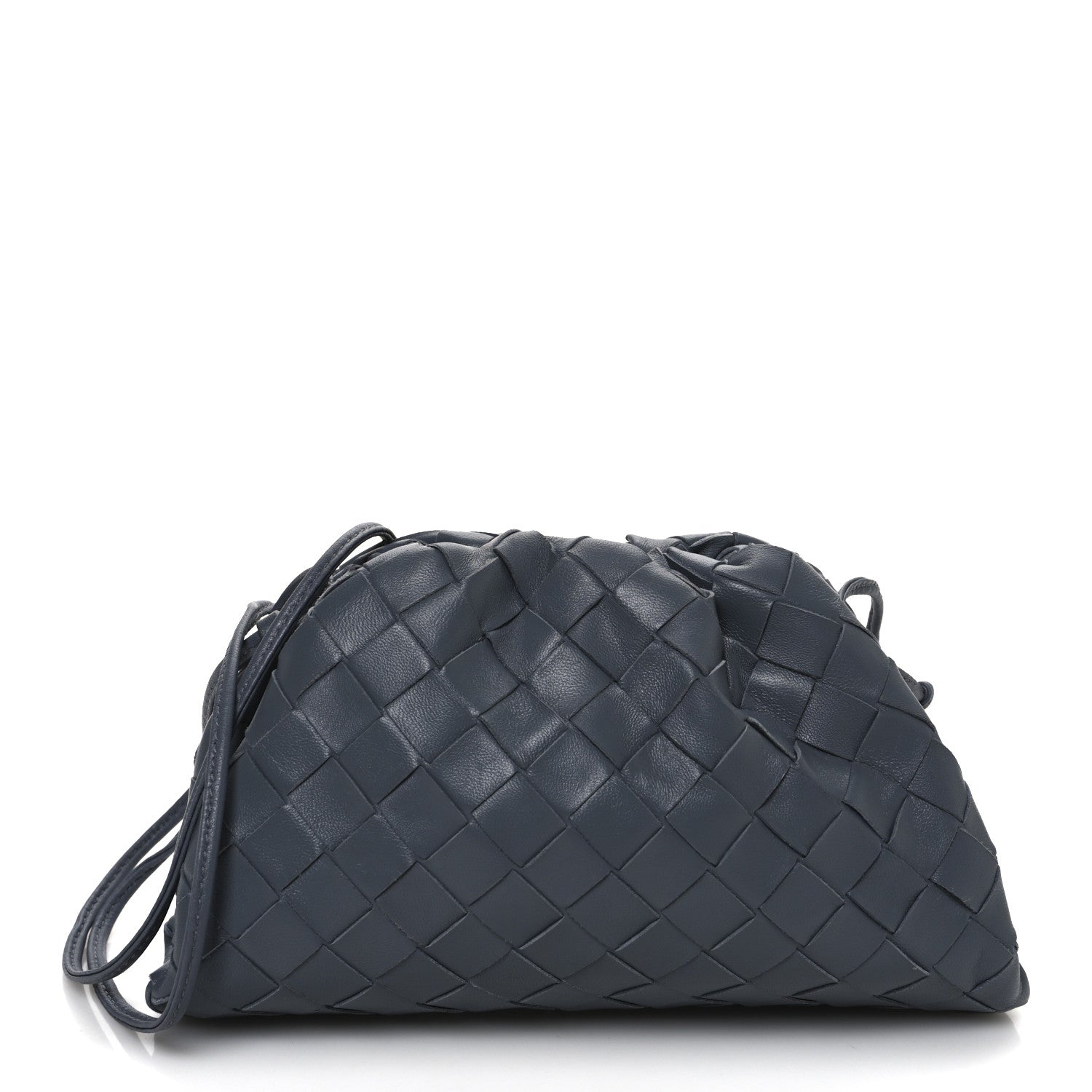 Bottega Veneta Nappa Intrecciato The Mini Pouch Thunder 1 of 21