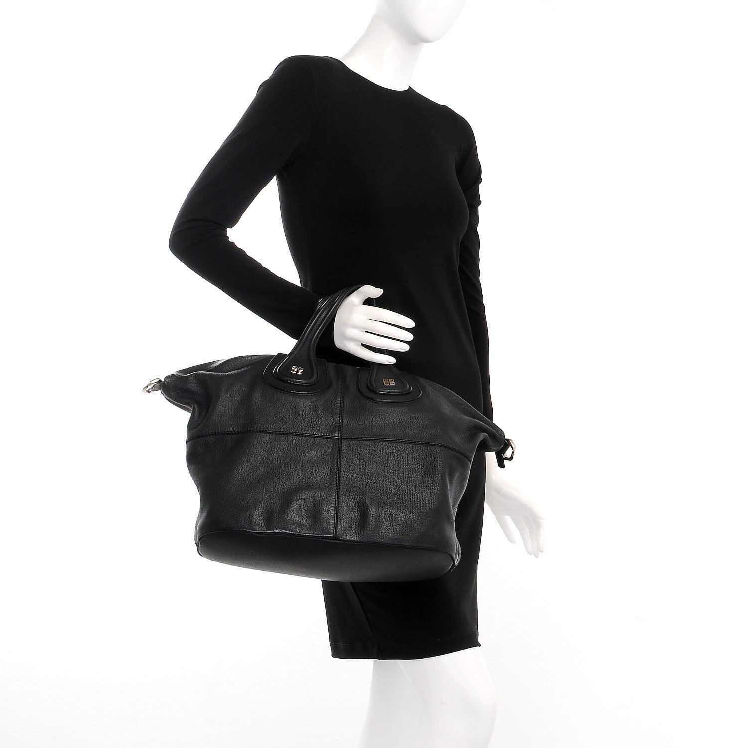 Givenchy Sugar Goatskin Medium Nightingale Black 3 of 8