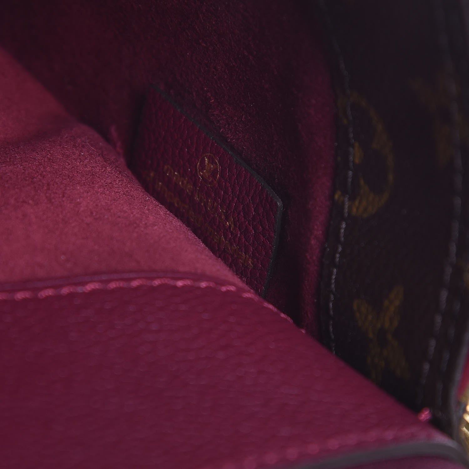 Louis Vuitton Monogram Pallas Full BB Raisin 8 of 9