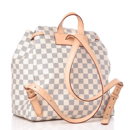 Louis Vuitton Damier Azur Sperone Backpack 3 of 6