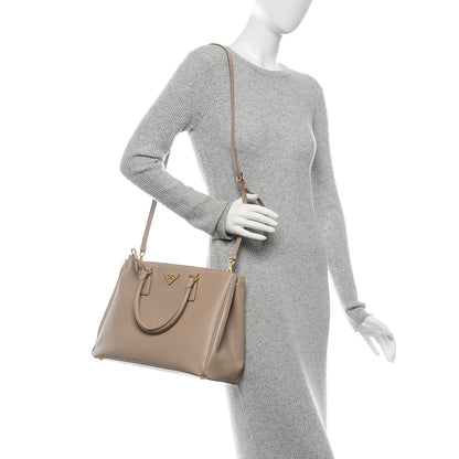 Prada Saffiano Medium Galleria Double Zip Tote Cammeo 2 of 8