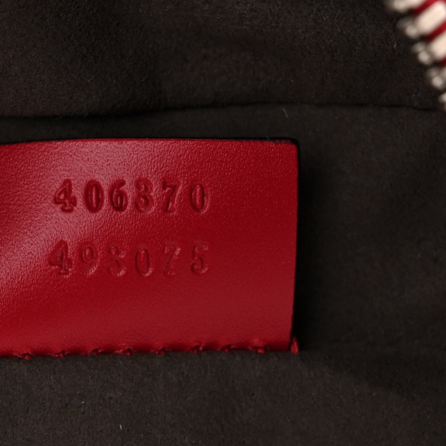 Guccissima Signature Day Backpack Hibiscus Red