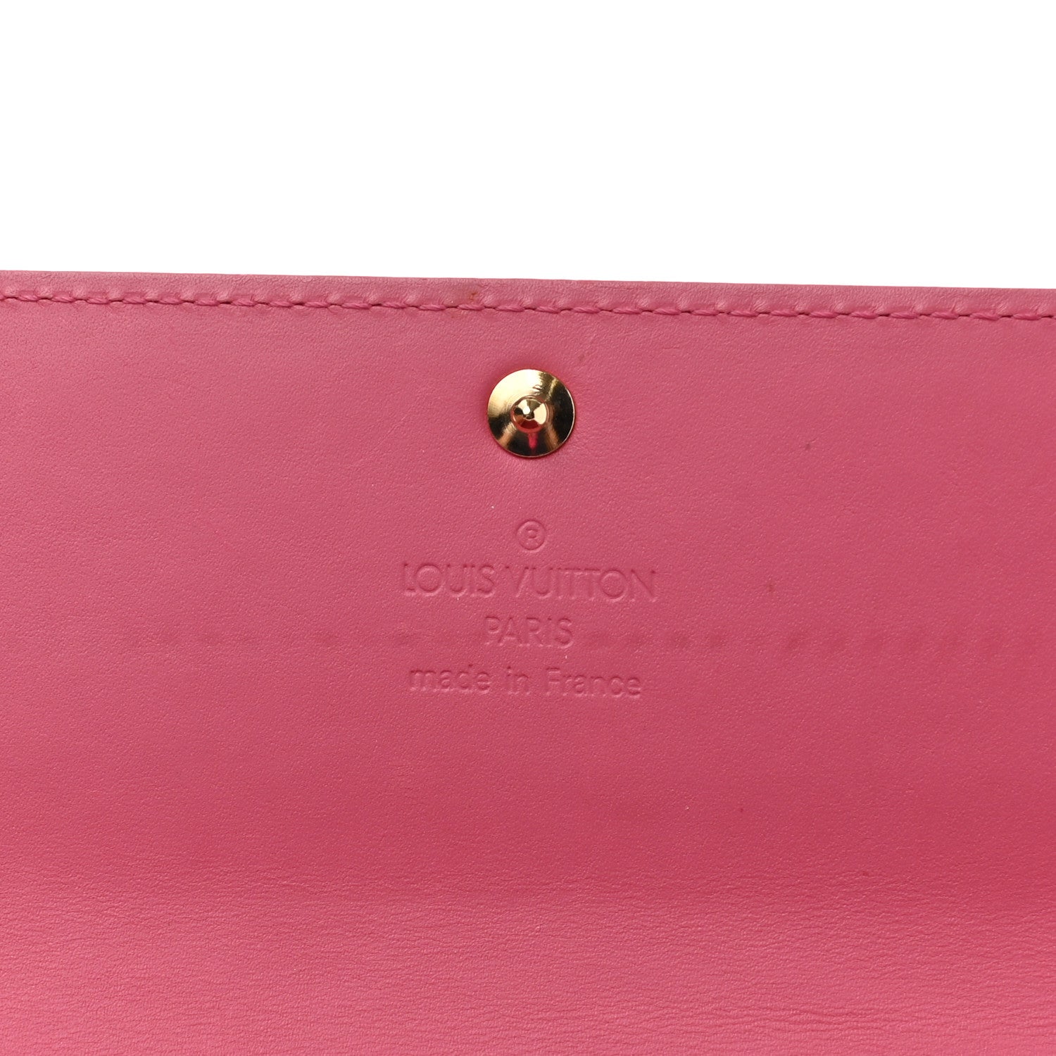 Louis Vuitton Vernis Sarah Wallet Framboise 6 of 11