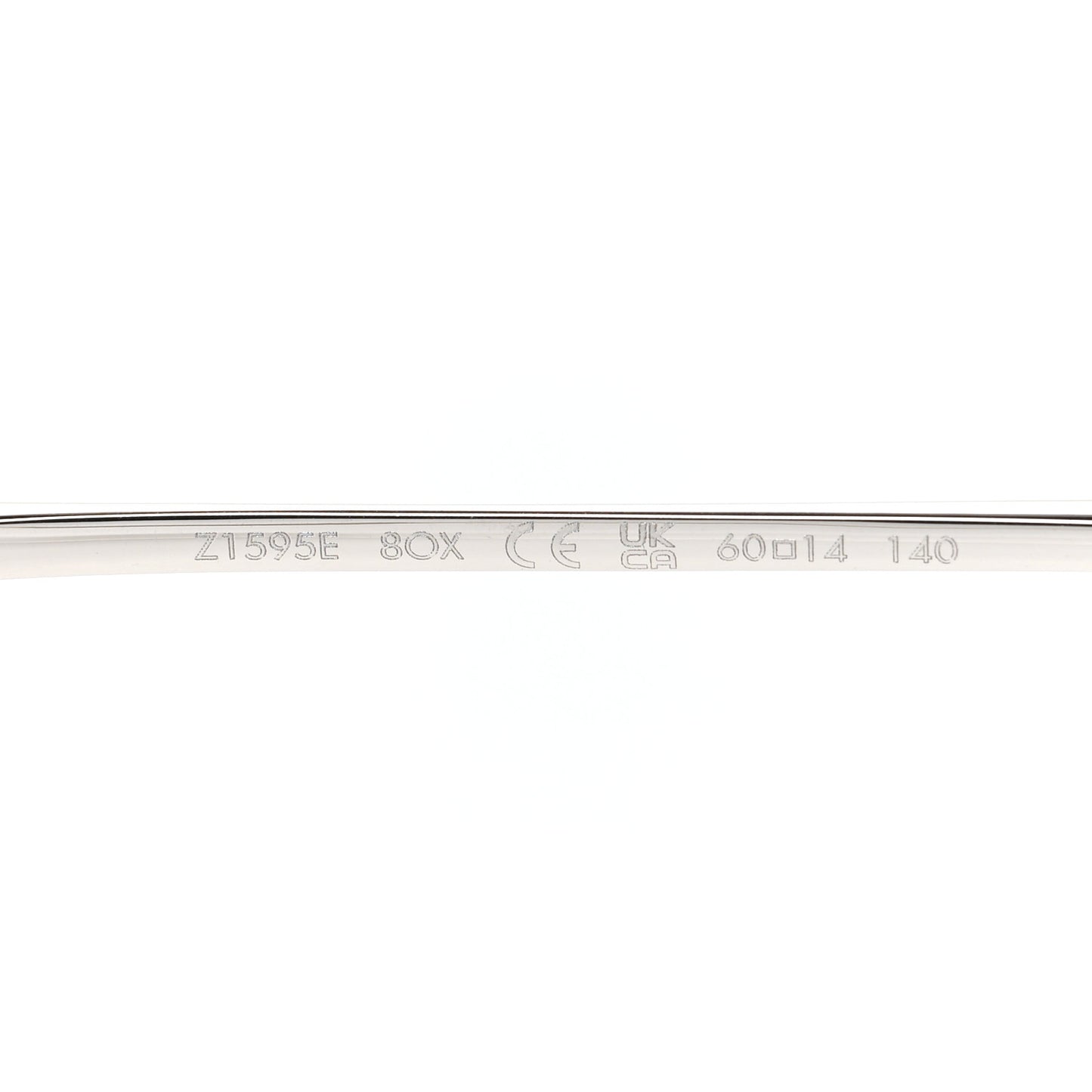 Metal Monogram Clockwise Sunglasses Z1595E Silver Black