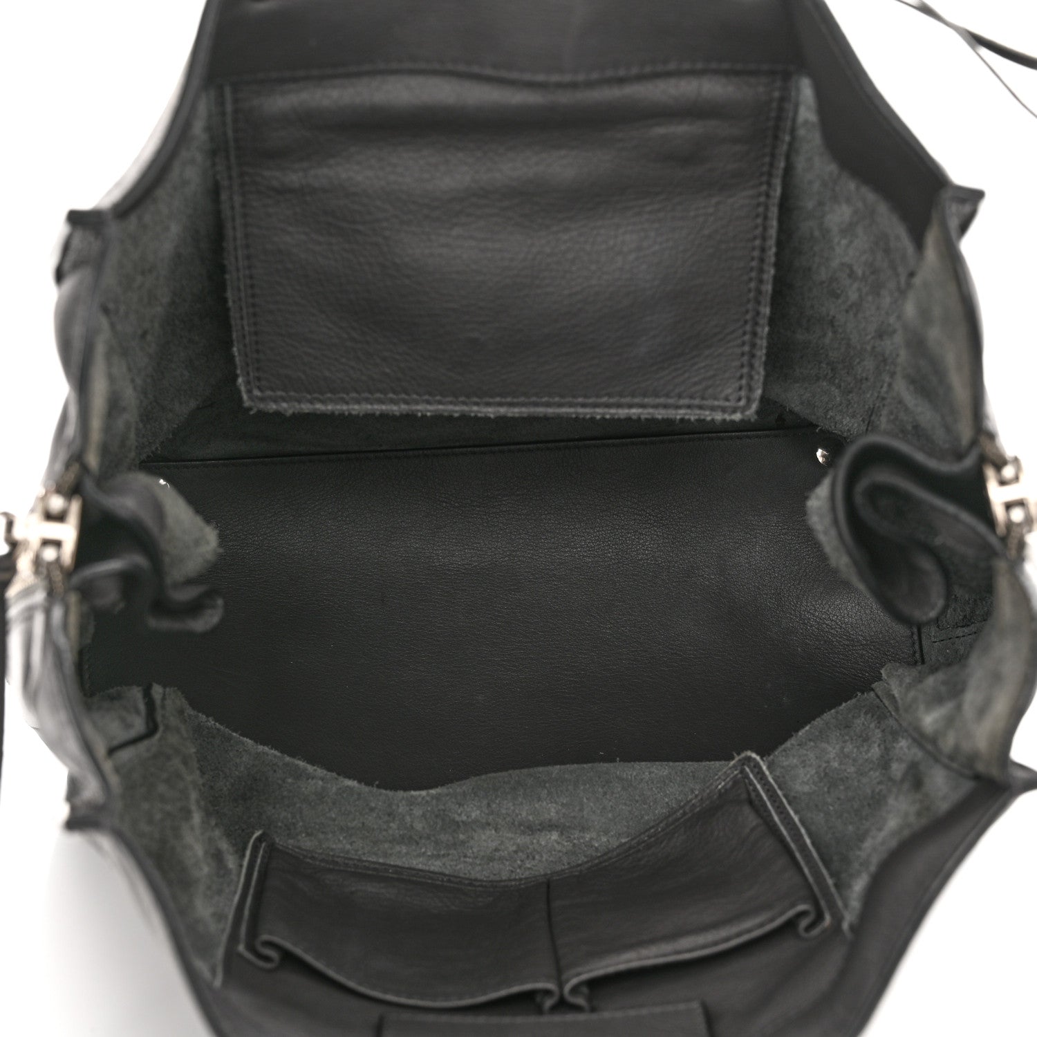 Balenciaga Veau Papier A5 Zip Around Tote Gris Fossile 5 of 18