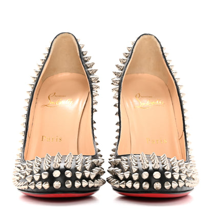 Christian Louboutin Nappa Fifi Spikes 100 Pumps 36 Black 2 of 14