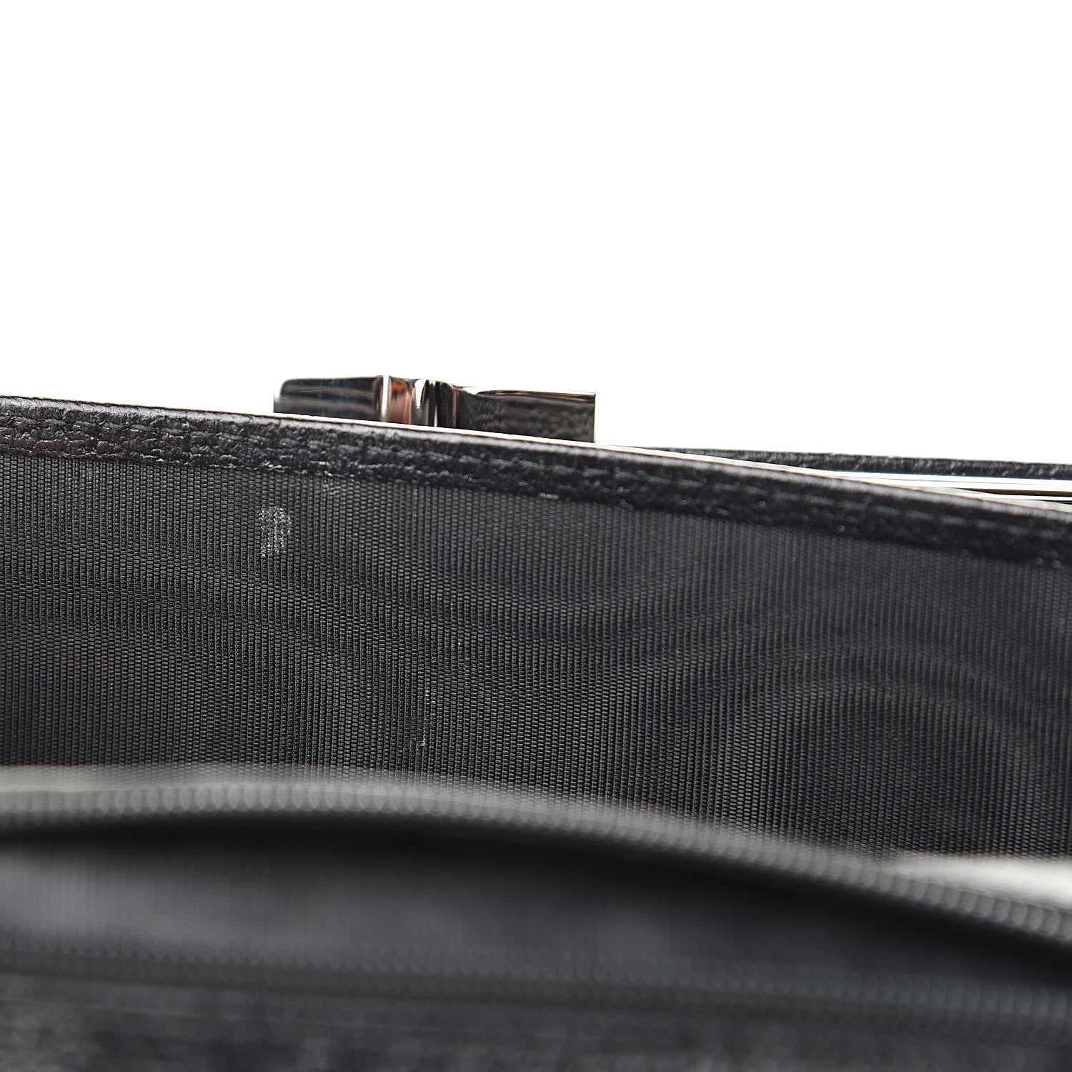 Gucci Monogram Metal Bar Continental Flap Wallet Black 12 of 18