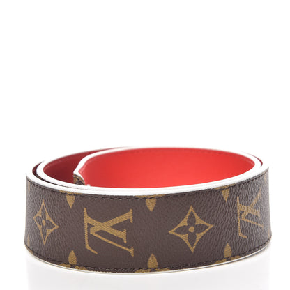 Louis Vuitton Monogram Bandouliere Shoulder Strap Red 2 of 5