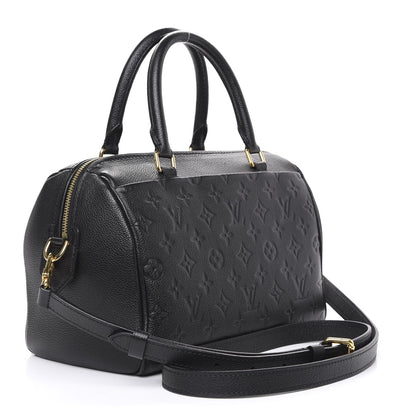Louis Vuitton Empreinte Speedy Bandouliere 25 NM Black 4 of 13