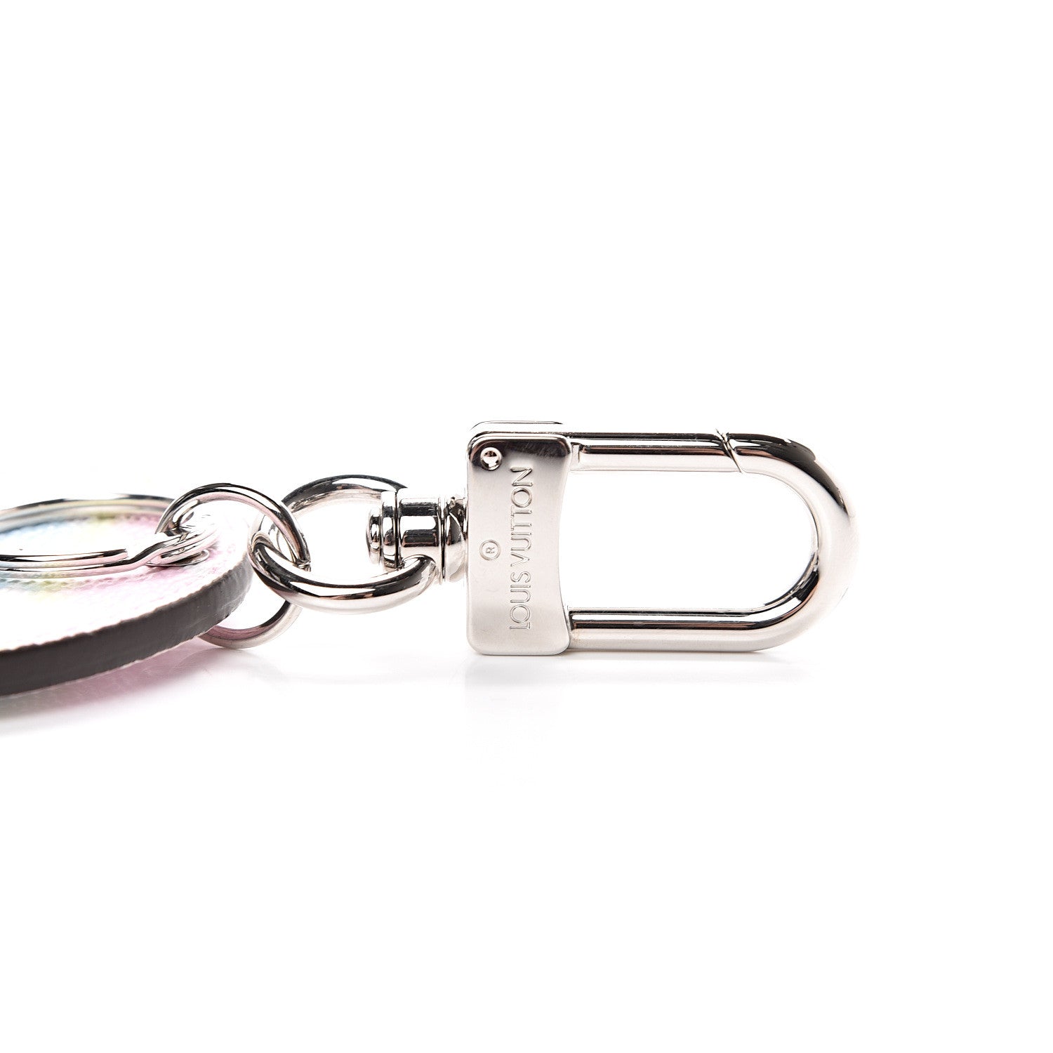 Louis Vuitton Monogram Escale Bag Charm Key Holder Pastel 3 of 3