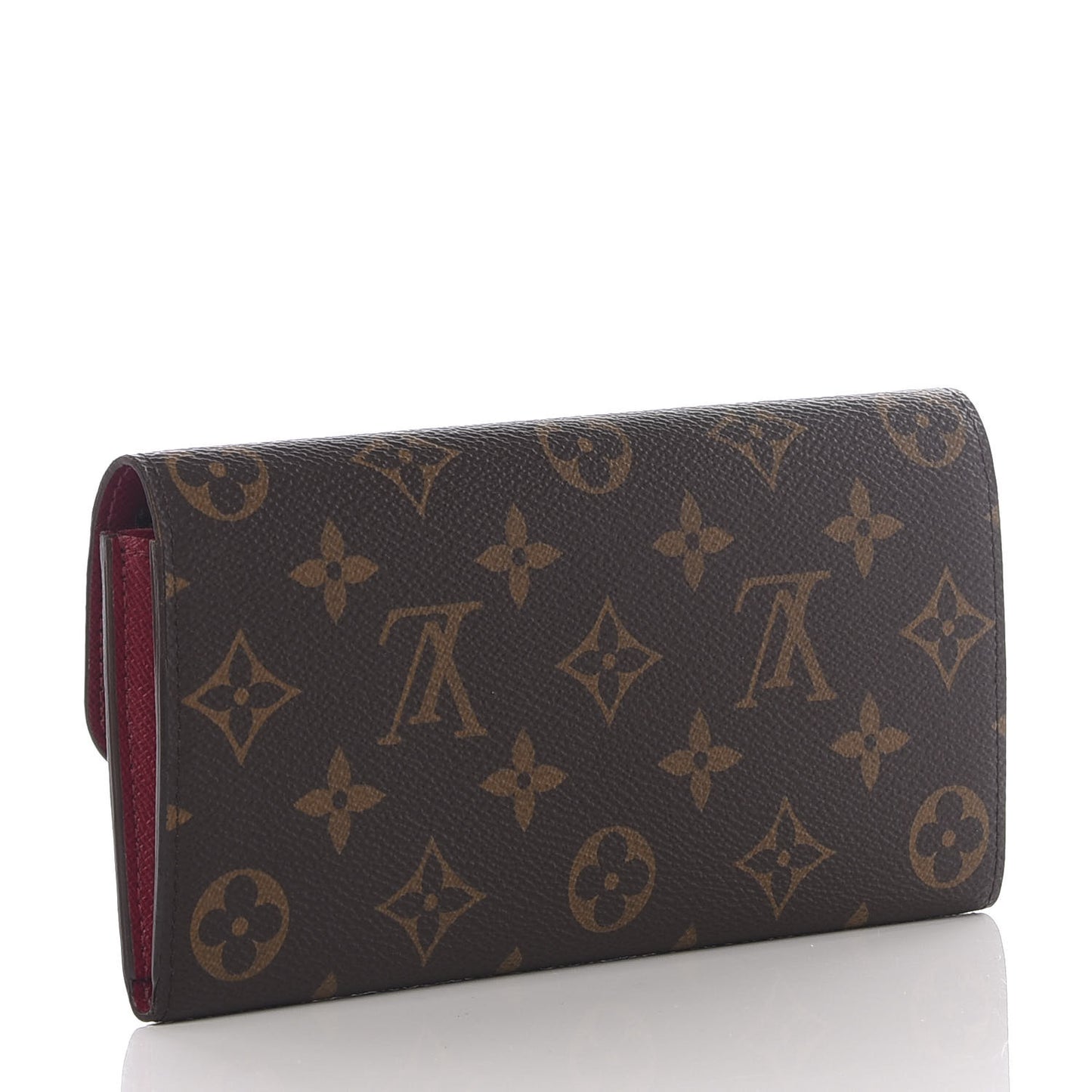 Monogram Emilie Wallet Fuchsia