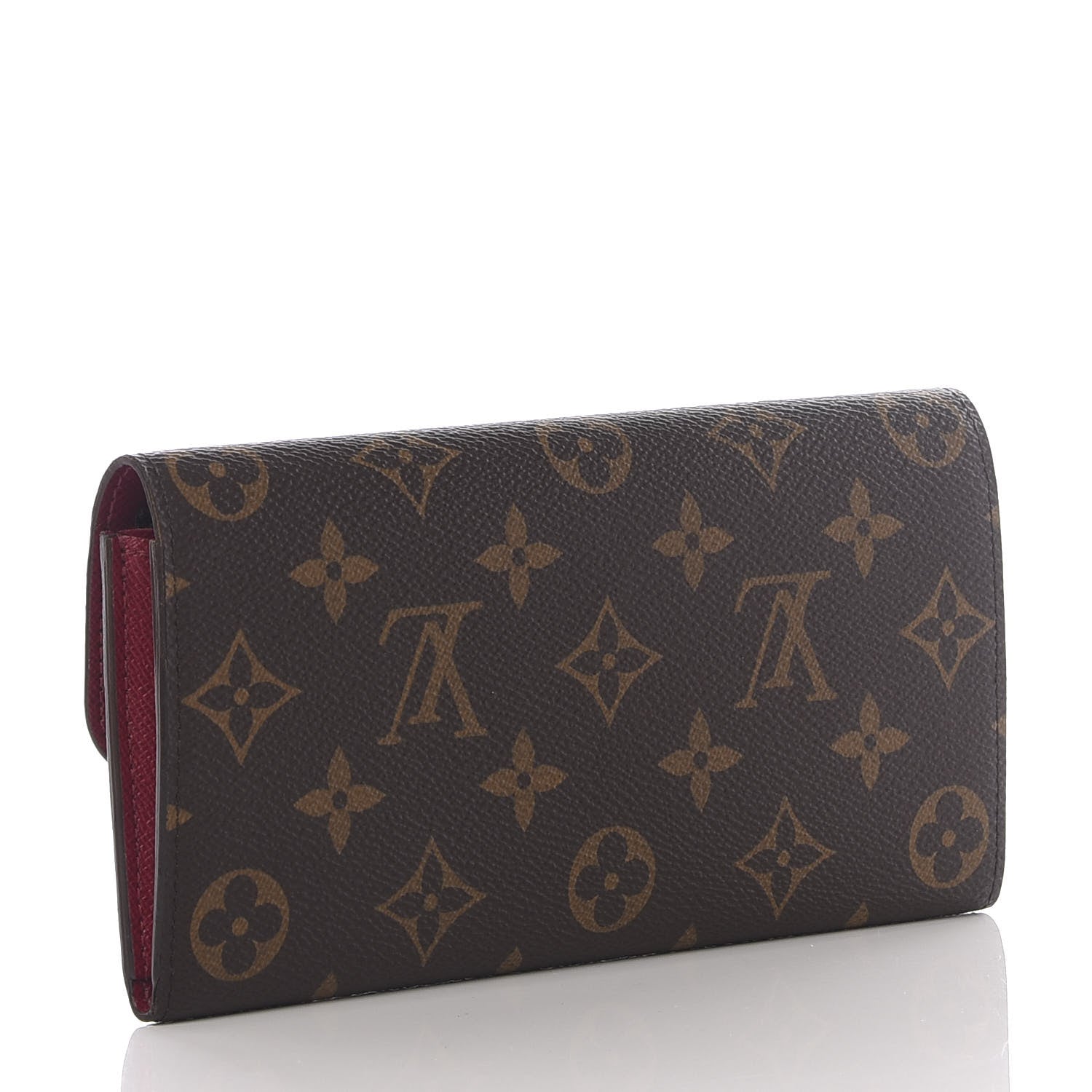 Louis Vuitton Monogram Emilie Wallet Fuchsia 2 of 8