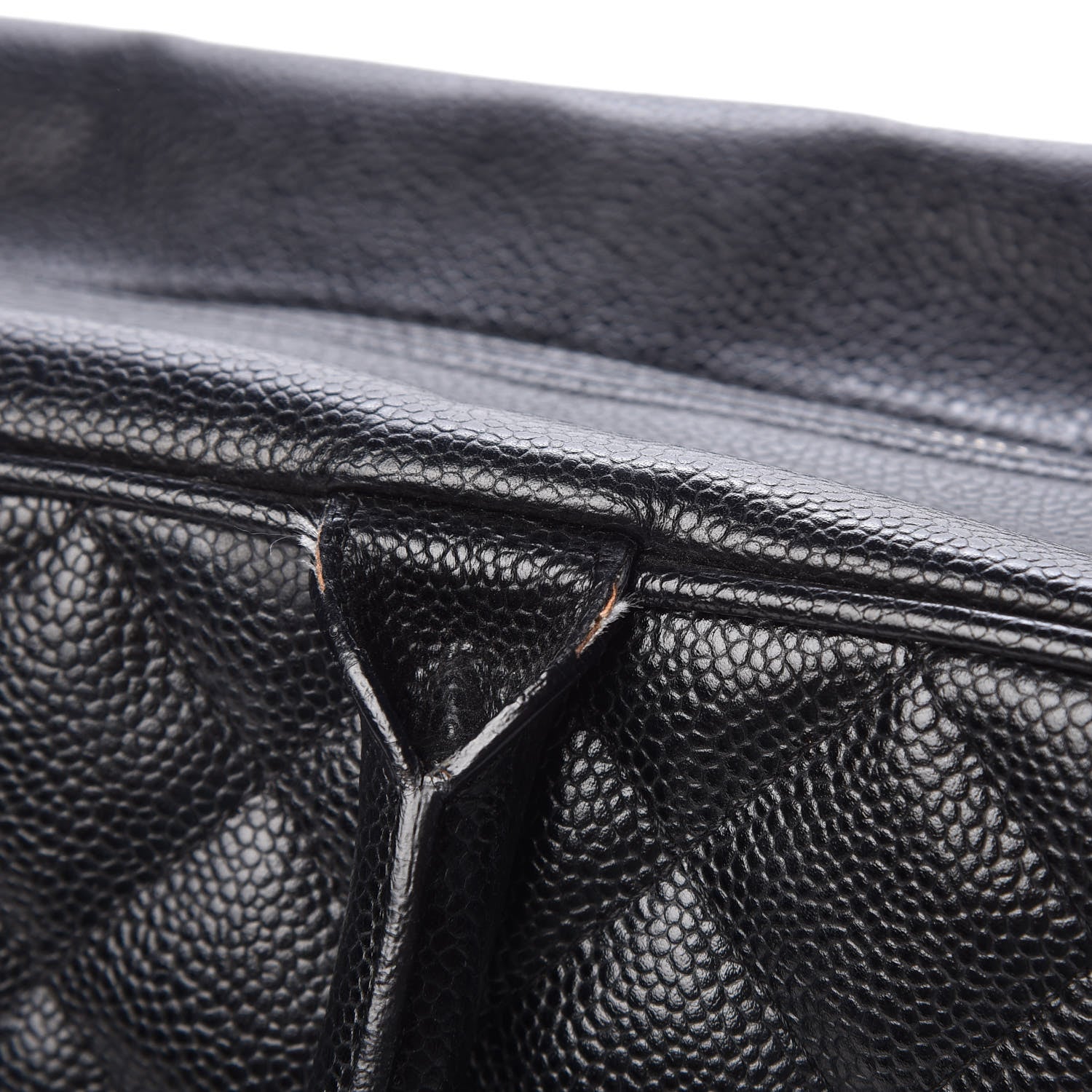 Chanel Caviar Quilted Large Bowler Black 9 of 14