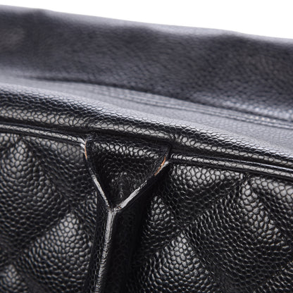 Chanel Caviar Quilted Large Bowler Black 9 of 14
