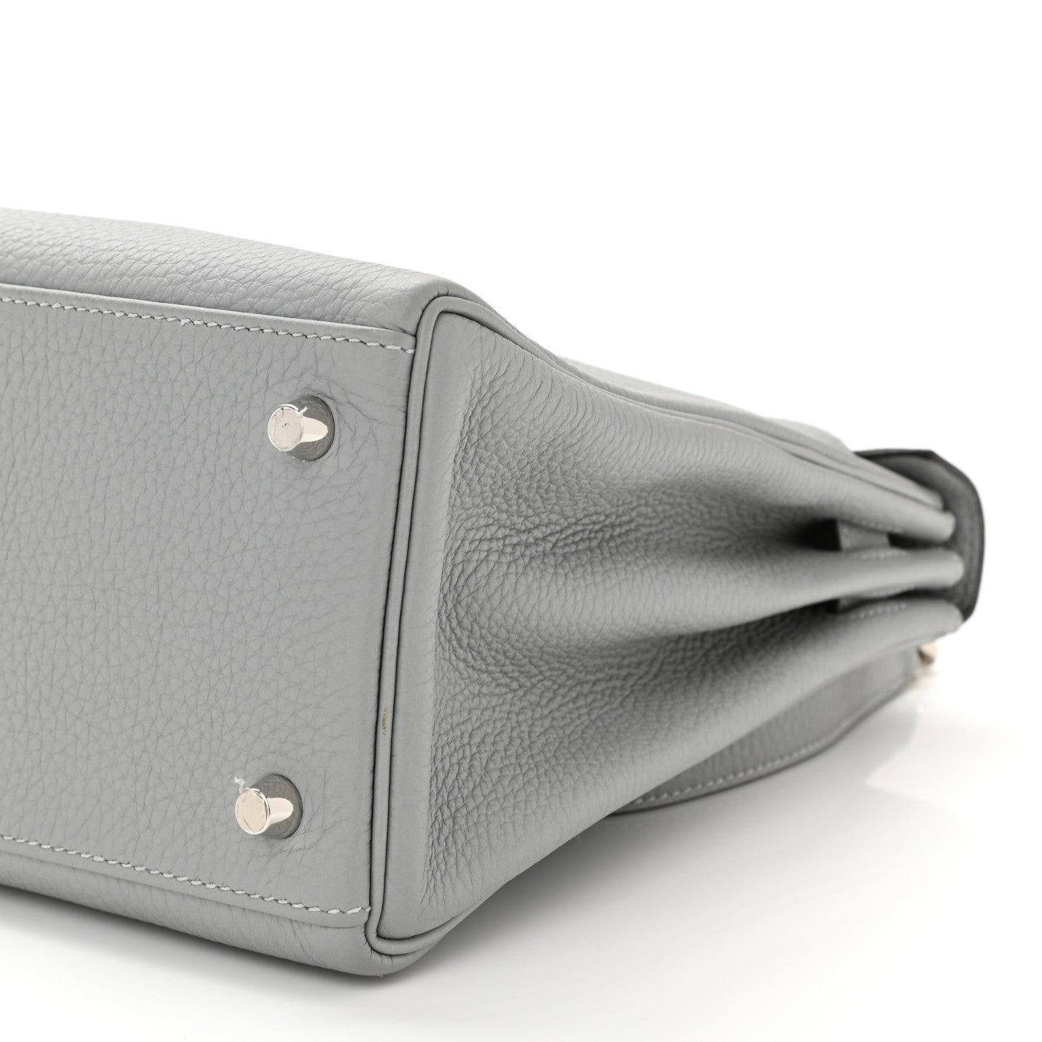 Hermes Togo Kelly Retourne 28 Bleu Glacier 10 of 10