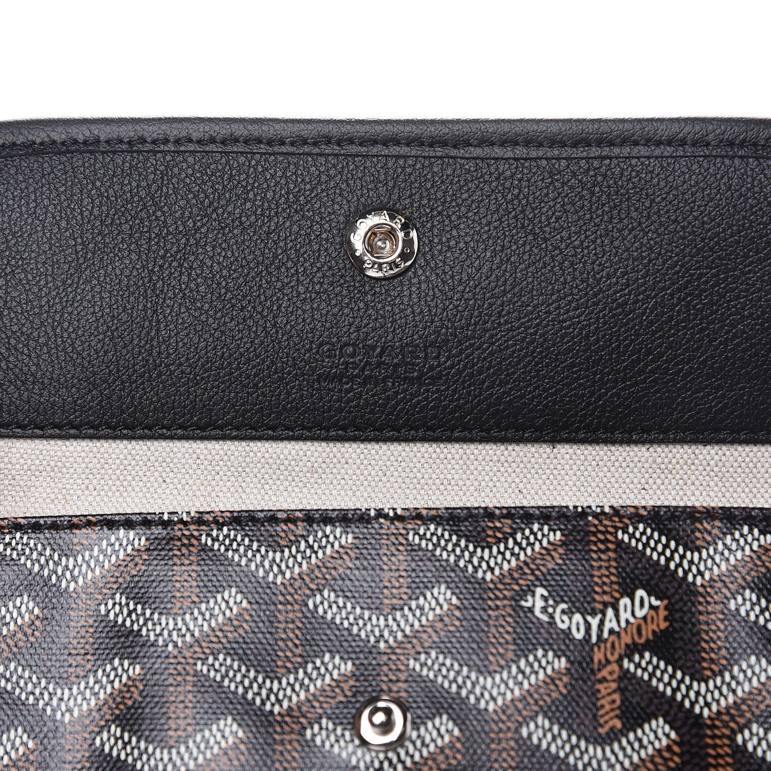 Goyard Goyardine Saint Louis GM Black 6 of 10