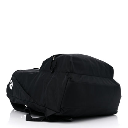 Balenciaga Sport Nylon Logo Embroidered S Wheel Backpack Black 4 of 8
