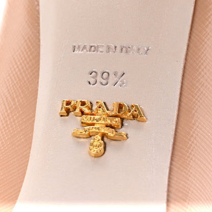 Prada Saffiano Patent Pumps 39.5 Cipria 7 of 10