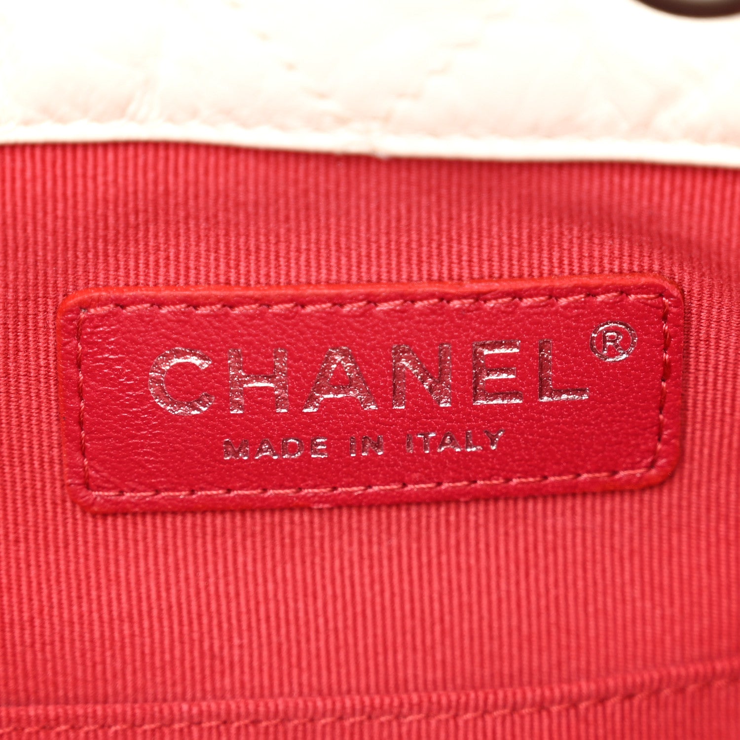 Chanel Aged Calfskin Quilted Small Gabrielle Backpack Black White 7 of 10