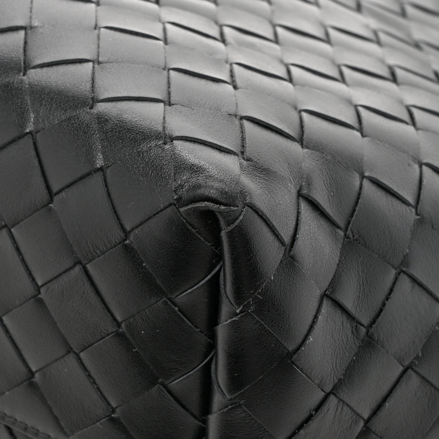 Bottega Veneta Nappa Intrecciato Small North South Tote Black 12 of 13